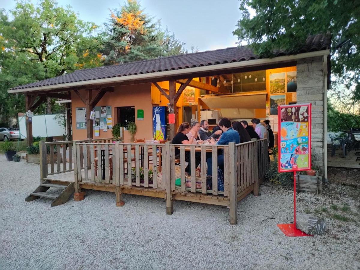 Camping Le Bel Air Mobil Home Le Palmier 4 Personnes Limogne-en-Quercy المظهر الخارجي الصورة